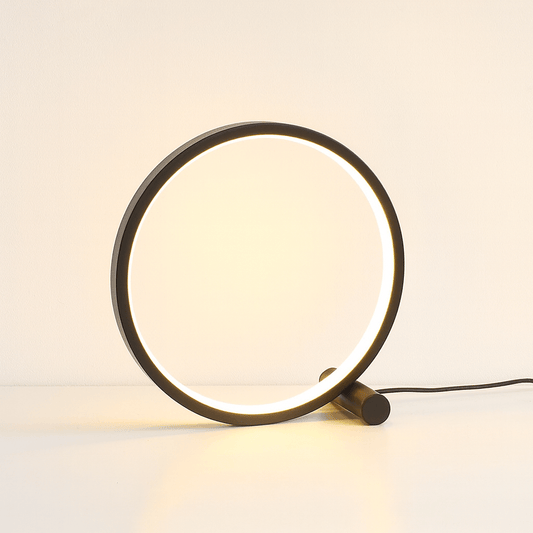 Modern Round LED Table Lamp - Minimalist Style