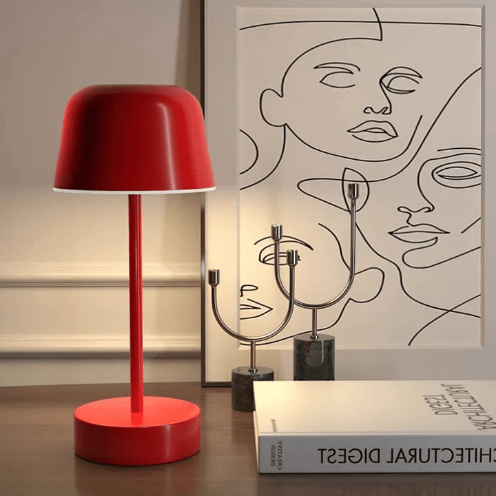 Prismatic Table Lamp with Color Reflection - Modern Design
