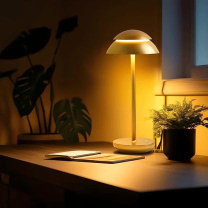 Modern Cordless Table Lamp with Soft Glow - Stylish Design
