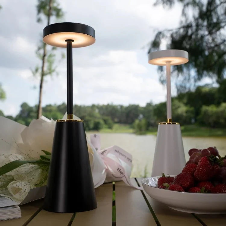 Modern Cordless Table Lamp - Stylish Design with Adjustable Brightness