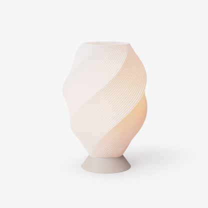Modern Twisted Flare Table Lamp – Stylish Lighting Fixture