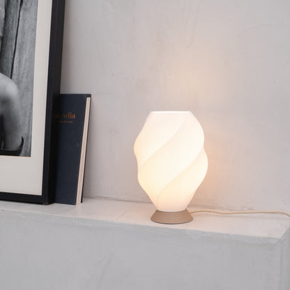 Modern Twisted Flare Table Lamp – Stylish Lighting Fixture
