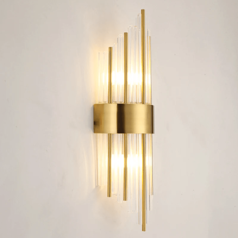 Nordic Crystal Wall Lamp - Modern Elegant Design