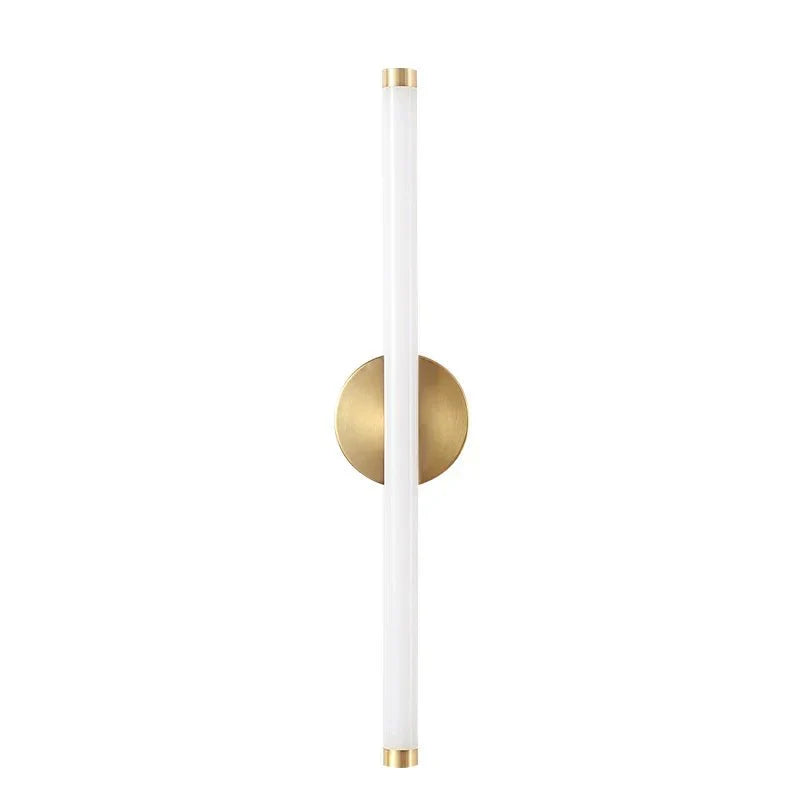 Elegant Gold Acrylic Wall Light - Chic Home Illumination Fixture