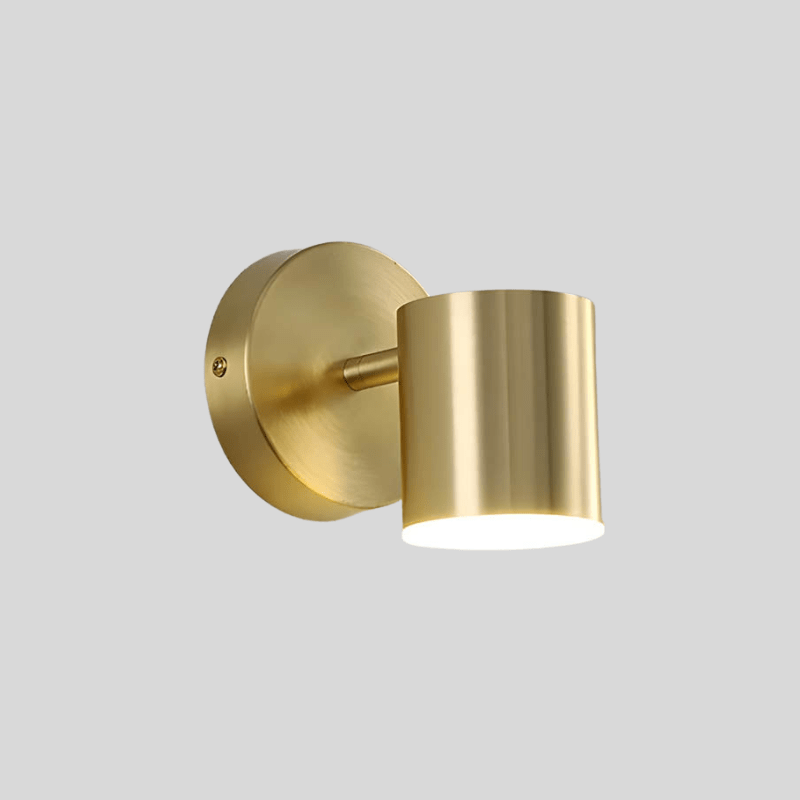 Elegant Copper LED Wall Light – Modern Design for Chic Interiors