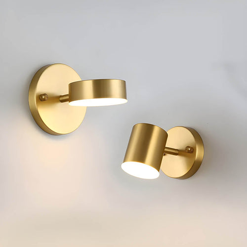 Elegant Copper LED Wall Light – Modern Design for Chic Interiors