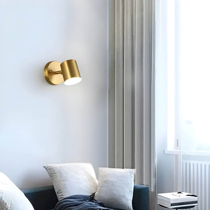Elegant Copper LED Wall Light – Modern Design for Chic Interiors