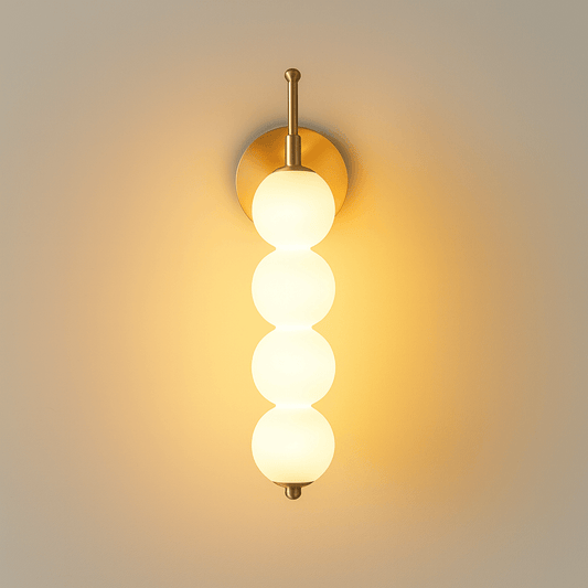 Elegant Modern Wall Lamp – Durable Metal & Glass for Interior Decor