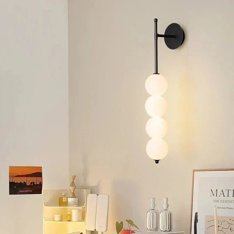 Elegant Modern Wall Lamp – Durable Metal & Glass for Interior Decor