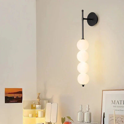 Elegant Modern Wall Lamp – Durable Metal & Glass for Interior Decor