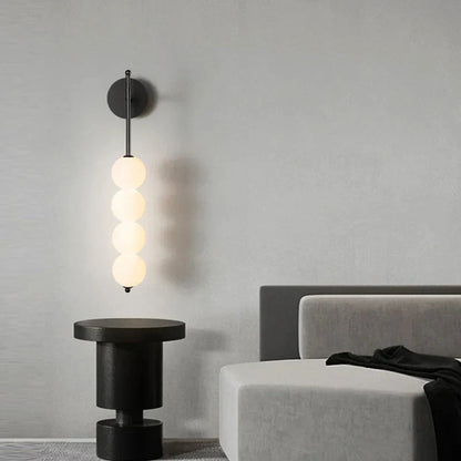 Elegant Modern Wall Lamp – Durable Metal & Glass for Interior Decor