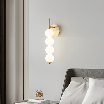 Elegant Modern Wall Lamp – Durable Metal & Glass for Interior Decor