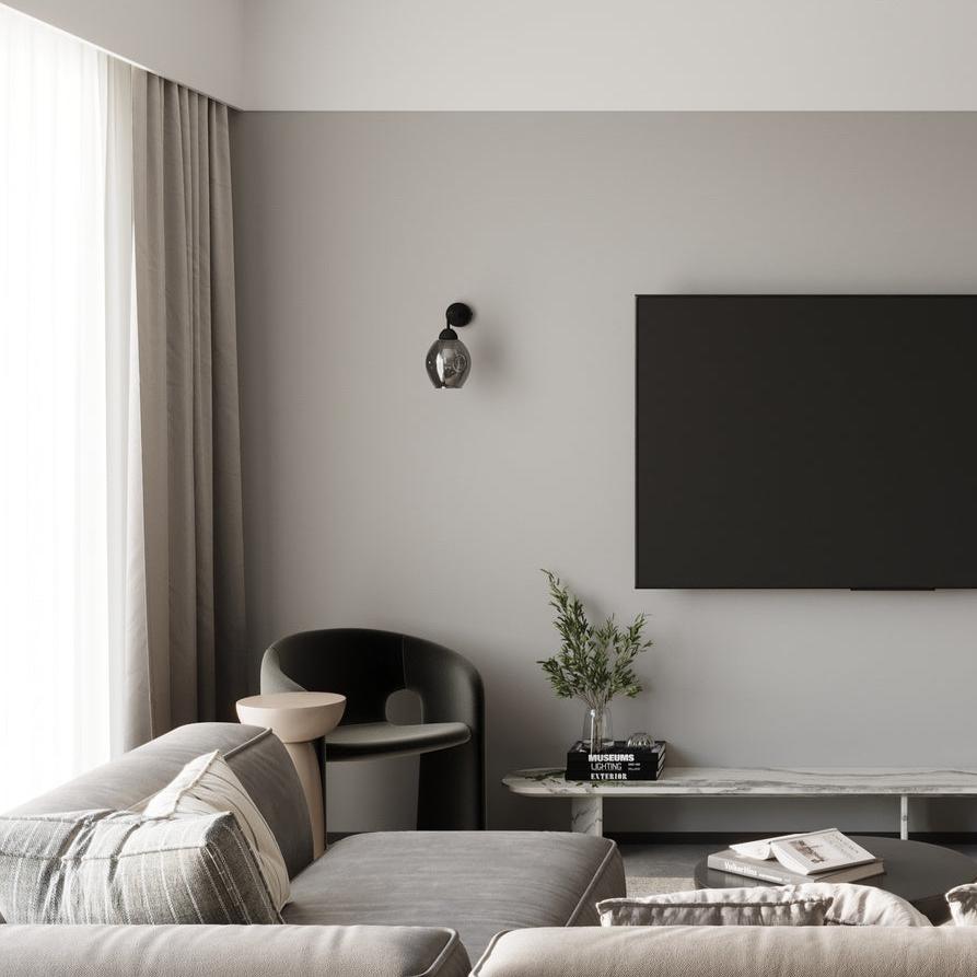 Modern Wall Light - Elegant Design with Durable Metal and Warm Glow