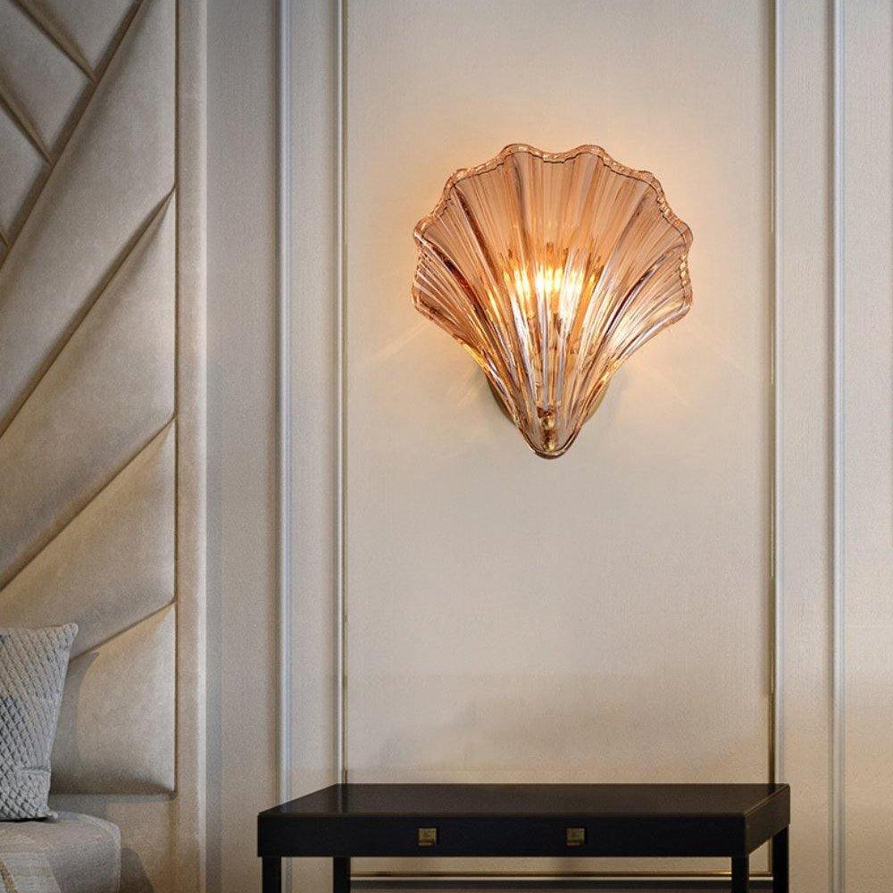 Elegant Shell Wall Lamp – Unique and Durable Design for Home Decor