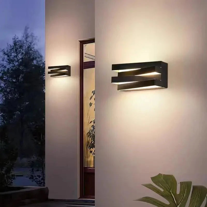 Outdoor LED Wall Light for Garden & Villa - Aluminum Fixture