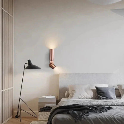 LED Wall Lamp - Bedside Light with Upward and Downward Illumination