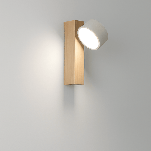 Natural Stone Wall Light - Off-White Travertine - Elegant Design