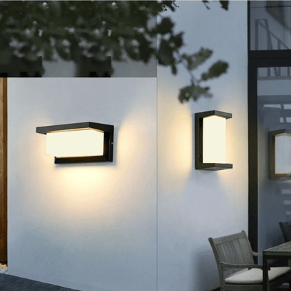 Weatherproof Outdoor Wall Light with Motion Sensor Activation