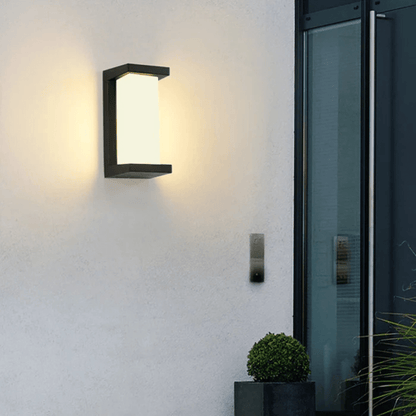 Weatherproof Outdoor Wall Light with Motion Sensor Activation