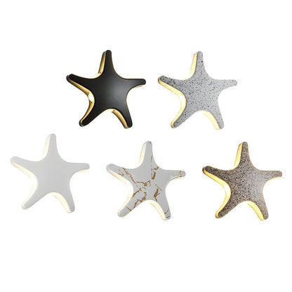 Star-Shaped LED Wall Light – Creative Outdoor Illumination Fixture