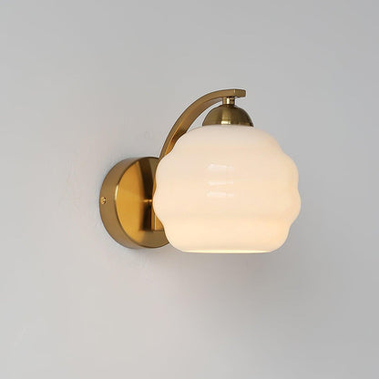 Vintage Glass Wall Light - Elegant Indoor Illumination