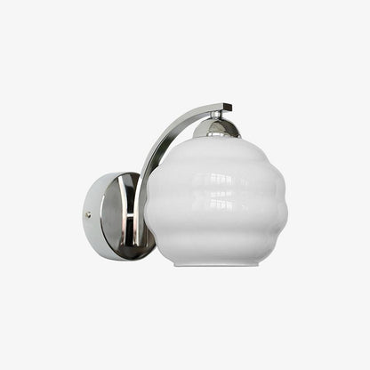 Vintage Glass Wall Light - Elegant Indoor Illumination