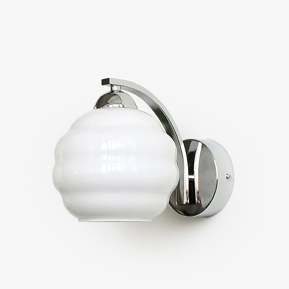 Vintage Glass Wall Light - Elegant Indoor Illumination