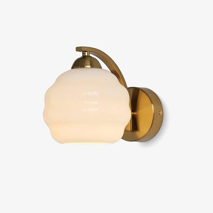 Vintage Glass Wall Light - Elegant Indoor Illumination