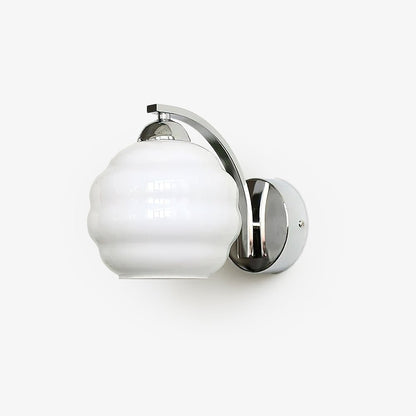 Vintage Glass Wall Light - Elegant Indoor Illumination