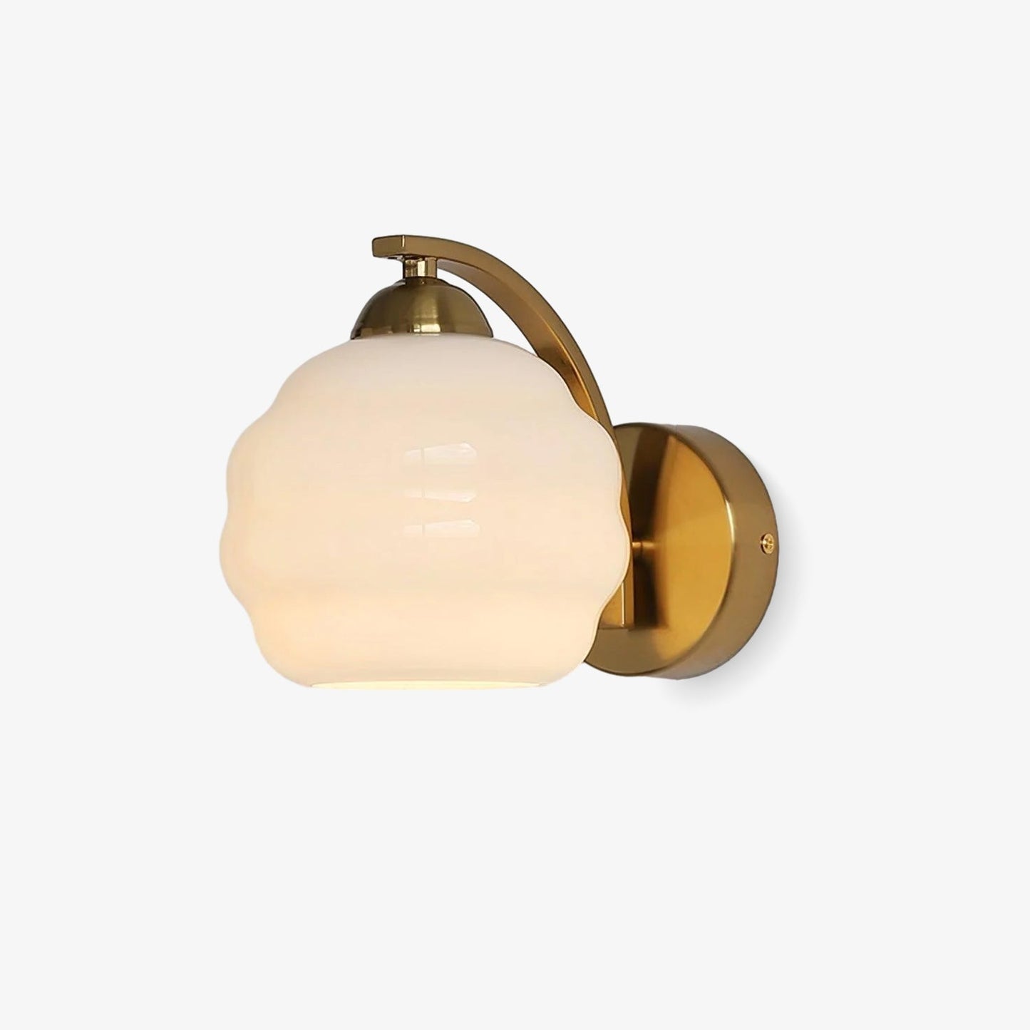 Vintage Glass Wall Light - Elegant Indoor Illumination