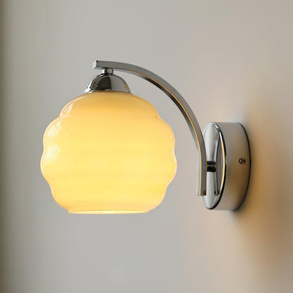 Vintage Glass Wall Light - Elegant Indoor Illumination