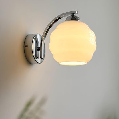 Vintage Glass Wall Light - Elegant Indoor Illumination