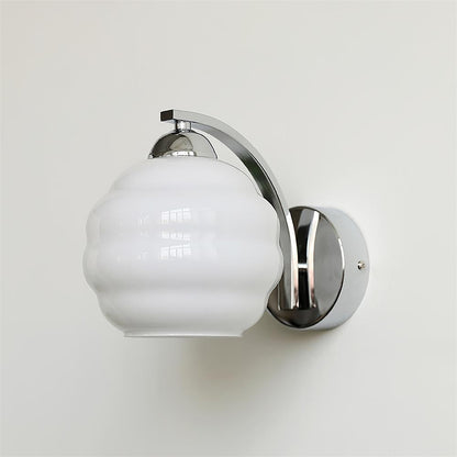 Vintage Glass Wall Light - Elegant Indoor Illumination