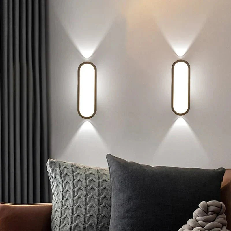 Waterproof LED Wall Light - Modern Design for Indoor and Outdoor Use
