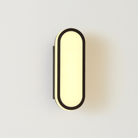 White - Oval with border