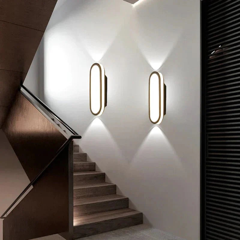 Waterproof LED Wall Light - Modern Design for Indoor and Outdoor Use