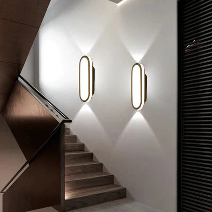 Waterproof LED Wall Light - Modern Design for Indoor and Outdoor Use