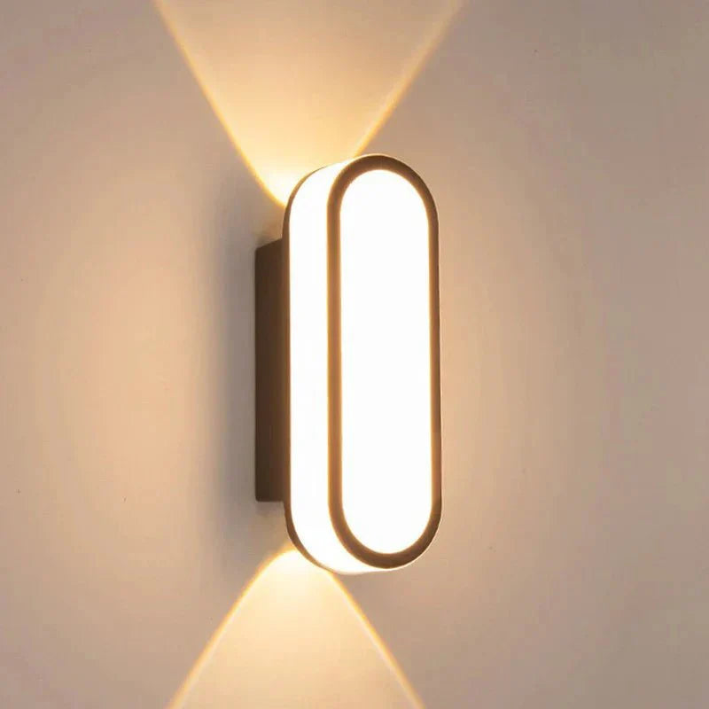 Waterproof LED Wall Light - Modern Design for Indoor and Outdoor Use