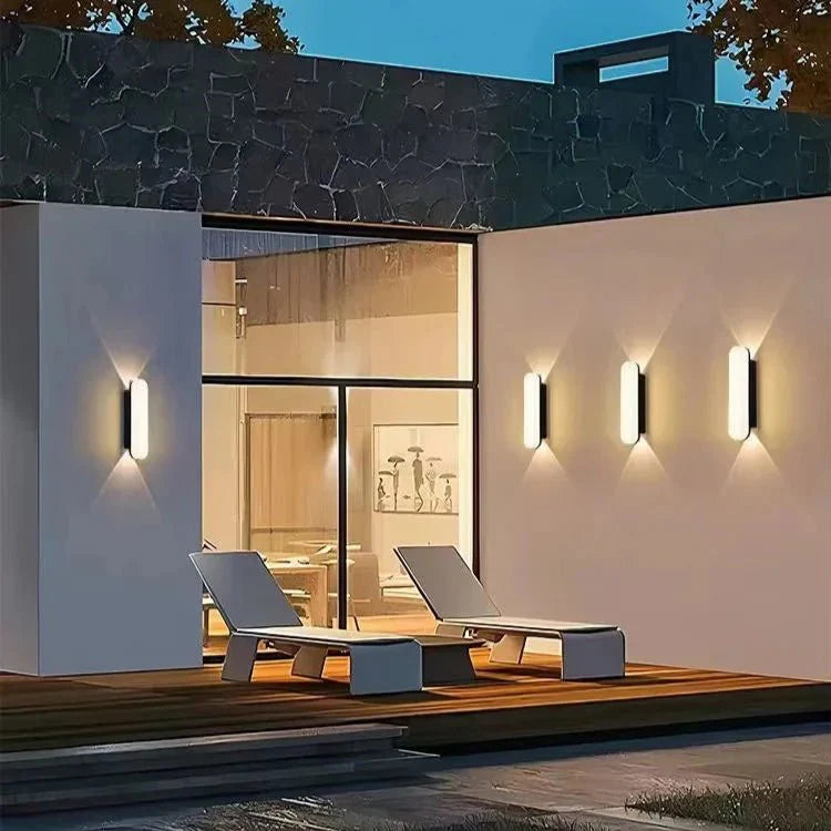 Waterproof LED Wall Light - Modern Design for Indoor and Outdoor Use