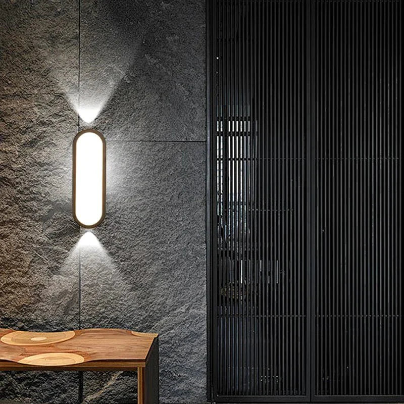 Waterproof LED Wall Light - Modern Design for Indoor and Outdoor Use