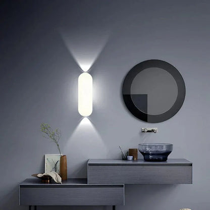 Waterproof LED Wall Light - Modern Design for Indoor and Outdoor Use