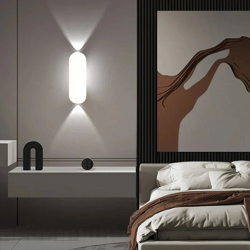 Waterproof LED Wall Light - Modern Design for Indoor and Outdoor Use