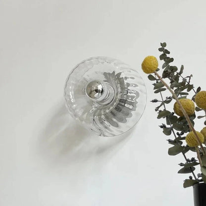 Contemporary Wall Lamp - Nordic Glass and Metal Design