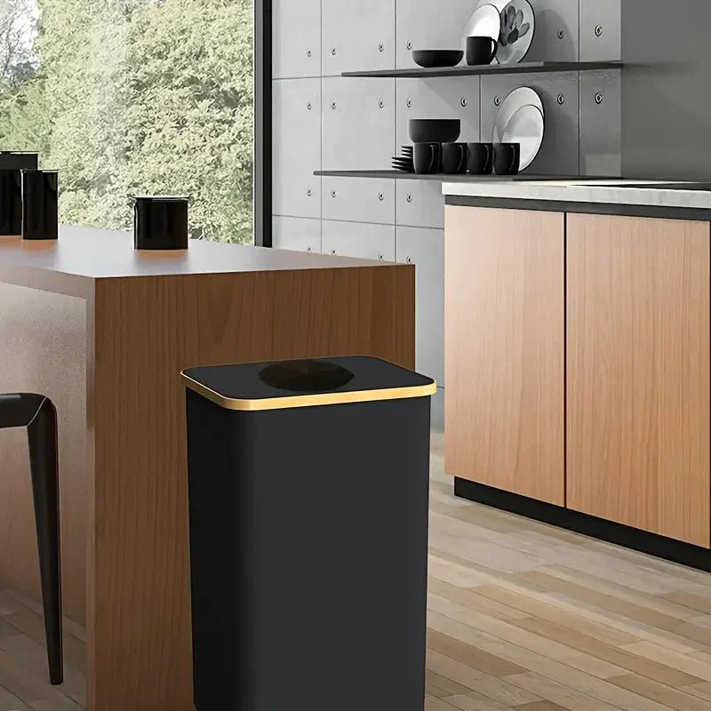 Space-Saving Container for Recyclable Materials