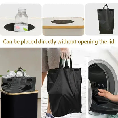 Space-Saving Container for Recyclable Materials