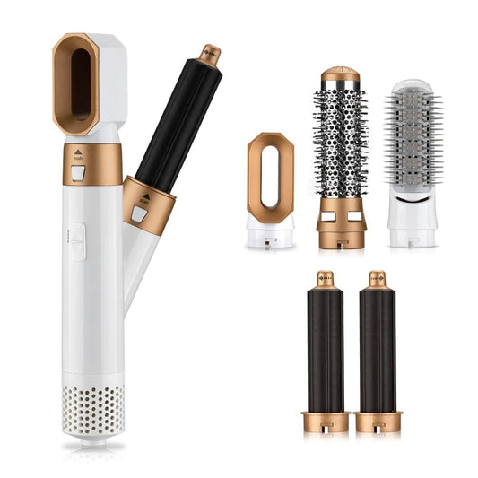 5-in-1 Professional Curling Wand - Damage-Free Styling