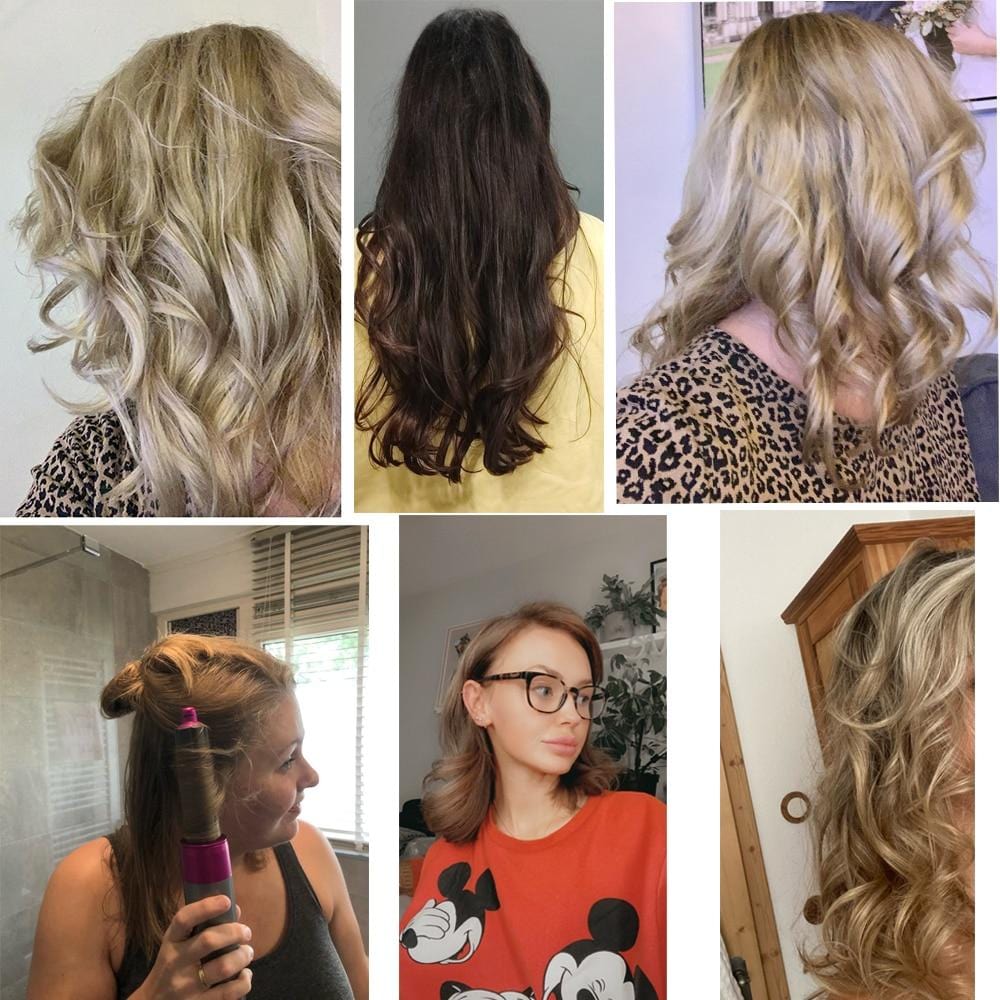 5-in-1 Professional Curling Wand - Damage-Free Styling