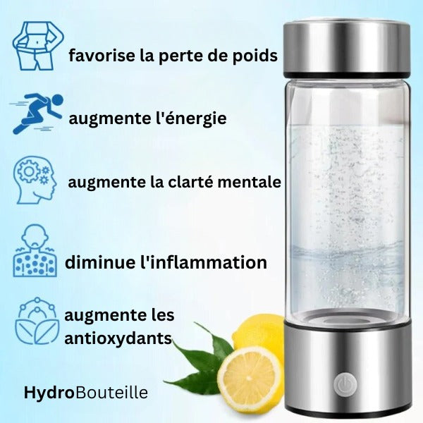 Hydrogen Water Bottle - Antioxidant and Innovative Design