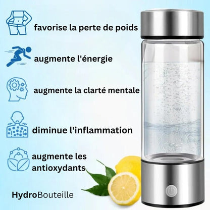 Hydrogen Water Bottle - Antioxidant and Innovative Design