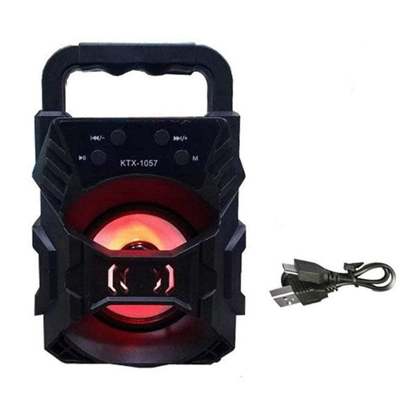 Wireless Bluetooth Speaker with FM, USB Connectivity and Light Display
